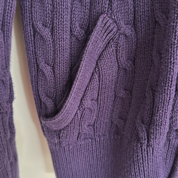 Ralph Lauren Sport Cable Knit Full Zip Cardigan - Picture 5 of 11